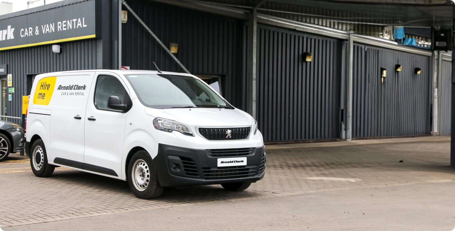 Arnold Clark Rental Van