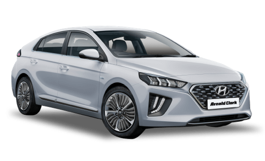 Silver Hyundai Ioniq
