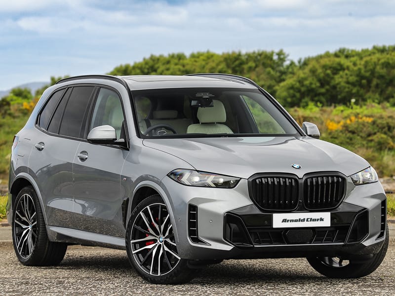 BMW X5 angled front