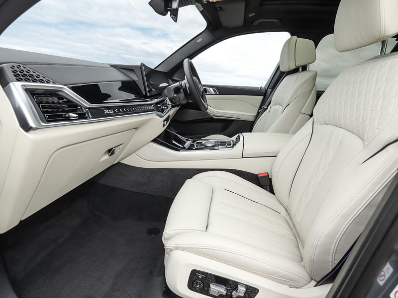BMW X5 front interior