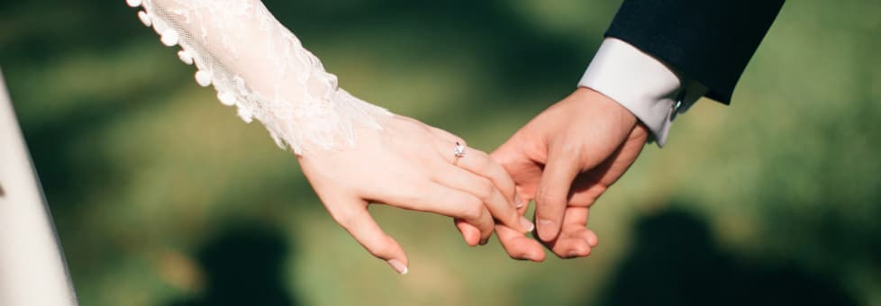 Holding hands