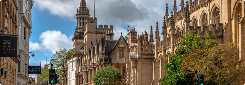 A street in Oxford