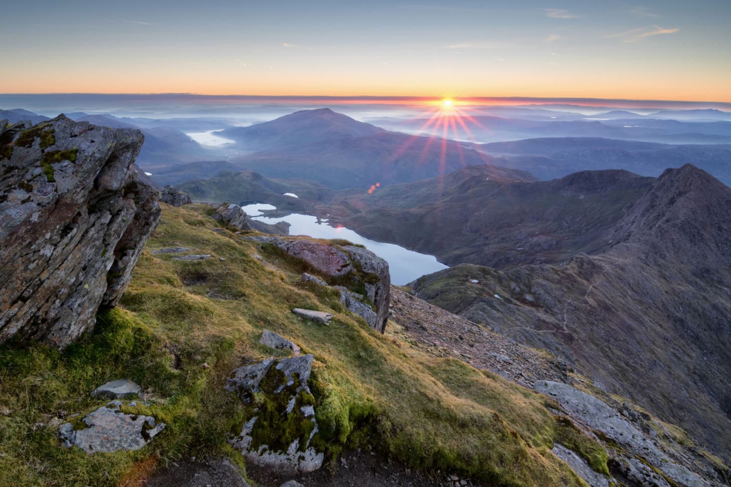 Sunrise at Snowdonia