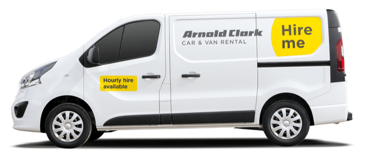 Arnold Clark Rental van